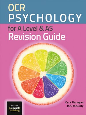 cover image of OCR Psychology for a Level & AS Revision Guide